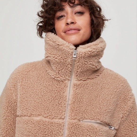 Aritzia Wilfred Free The Teddy Jacket - Picture 3 of 13